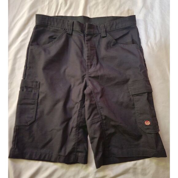 Red‎ Cap Men's Shop Cargo Work Shorts Stretch Fabric Uniform Gray/Black  Size 34 - Picture 6 of 9